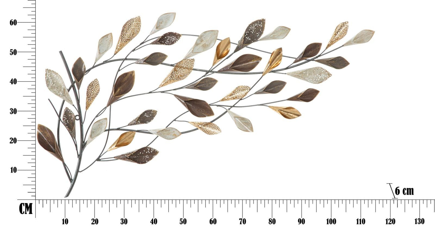 Mauro Ferretti WALL IRON PANEL RAMO CM 115,5X6X65