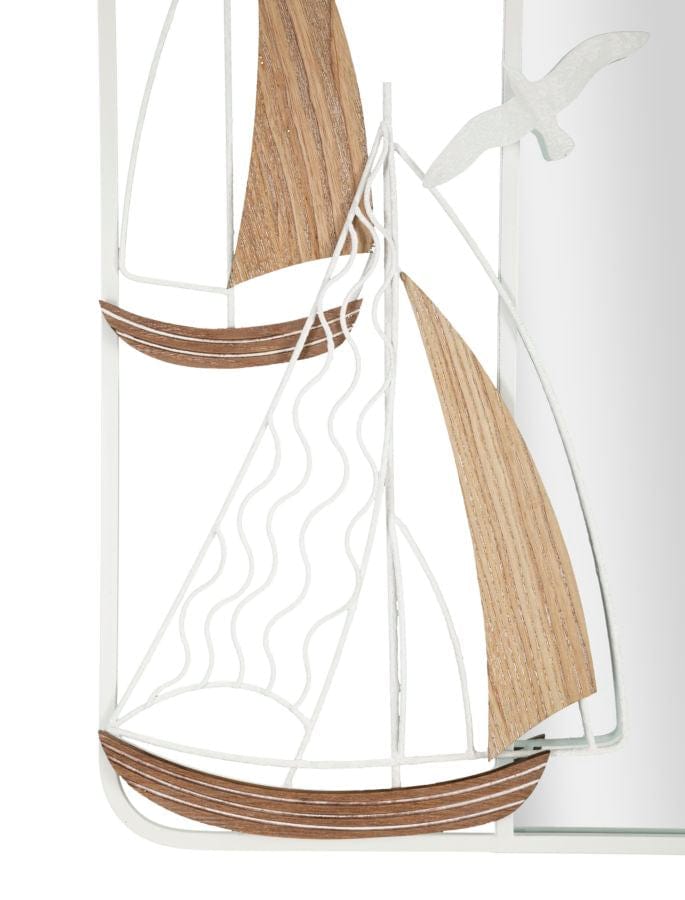 Mauro Ferretti WALL MIRROR ADRIATIC CM 60X4,4X60