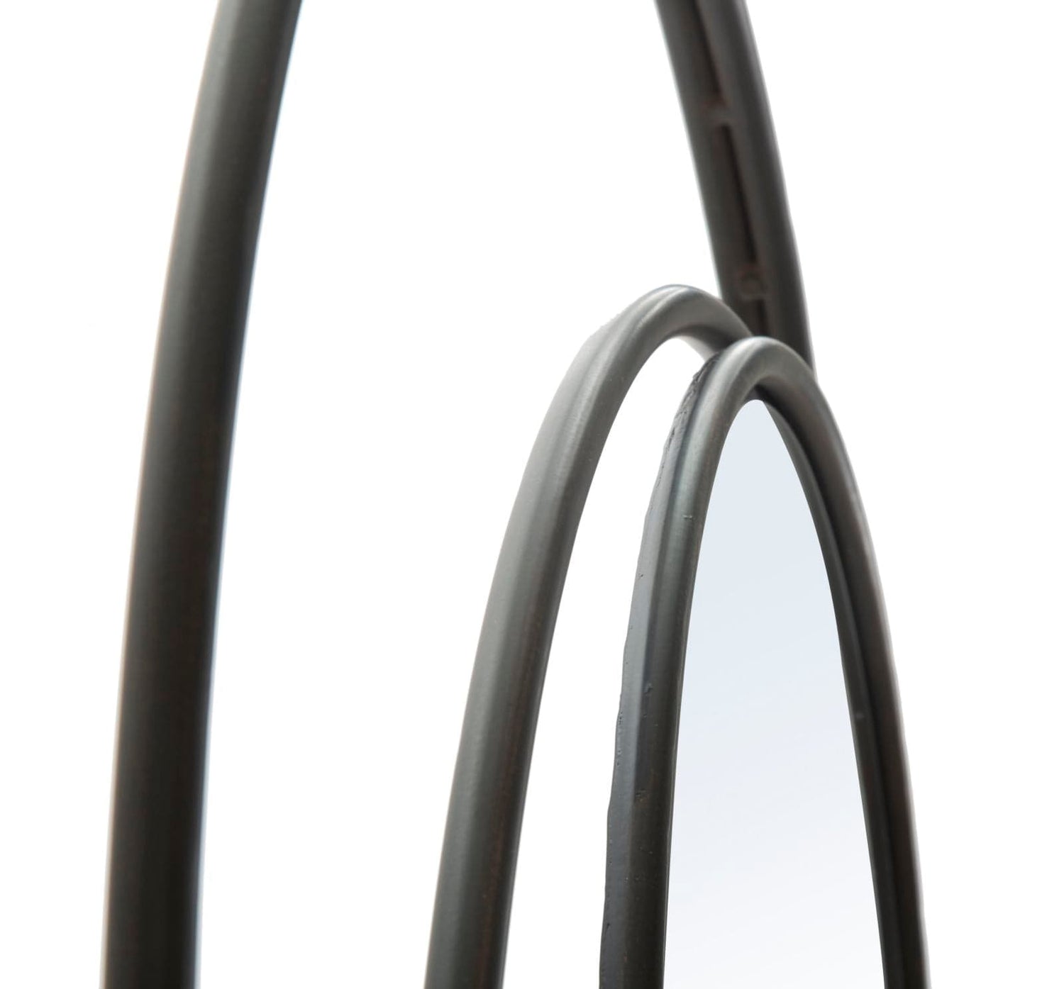 Mauro Ferretti WALL MIRROR DARK CM Ø 80X3