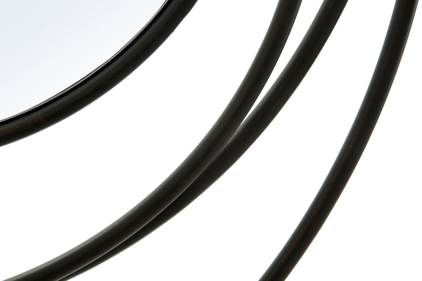 Mauro Ferretti WALL MIRROR DARK CM Ø 80X3