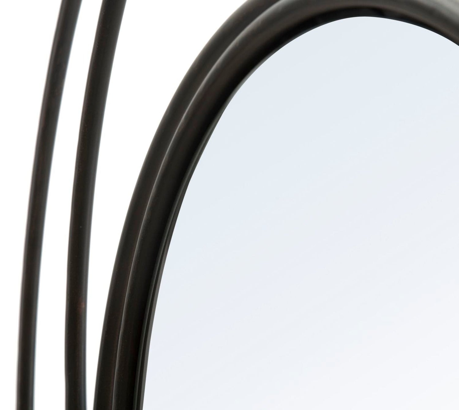 Mauro Ferretti WALL MIRROR DARK CM Ø 80X3