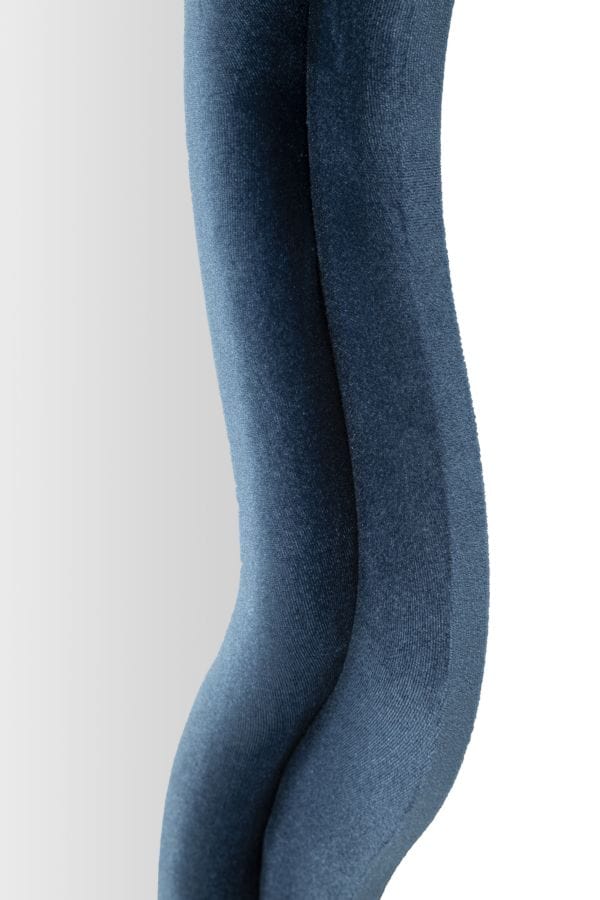 Mauro Ferretti WALL MIRROR EMILY BLUE VELVET CM 60X6X160