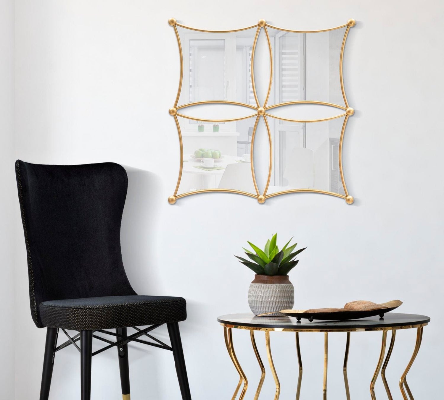 Mauro Ferretti WALL MIRROR JALO CM 68X3,5X68