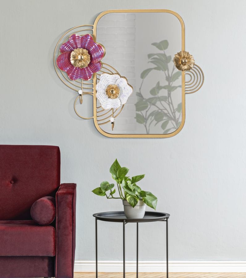 Mauro Ferretti WALL MIRROR LOVIS CM 75X9,5X64,1