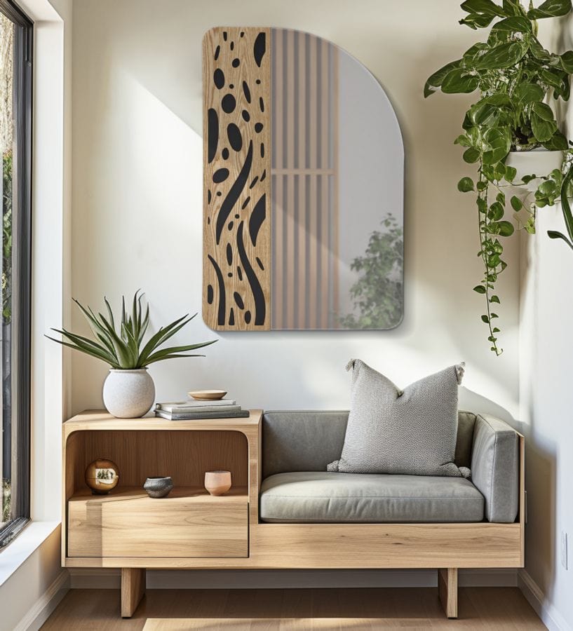 Mauro Ferretti WALL MIRROR TERRY CM 60X1X90