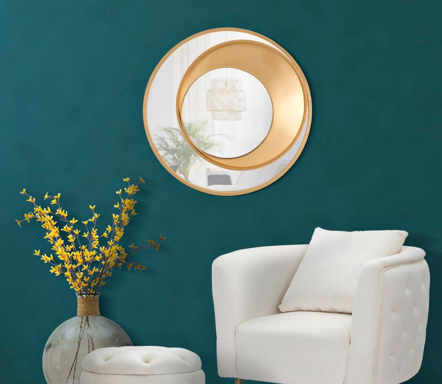 Mauro Ferretti WALL MIRROR VORTIC CM Ø 70X3,5