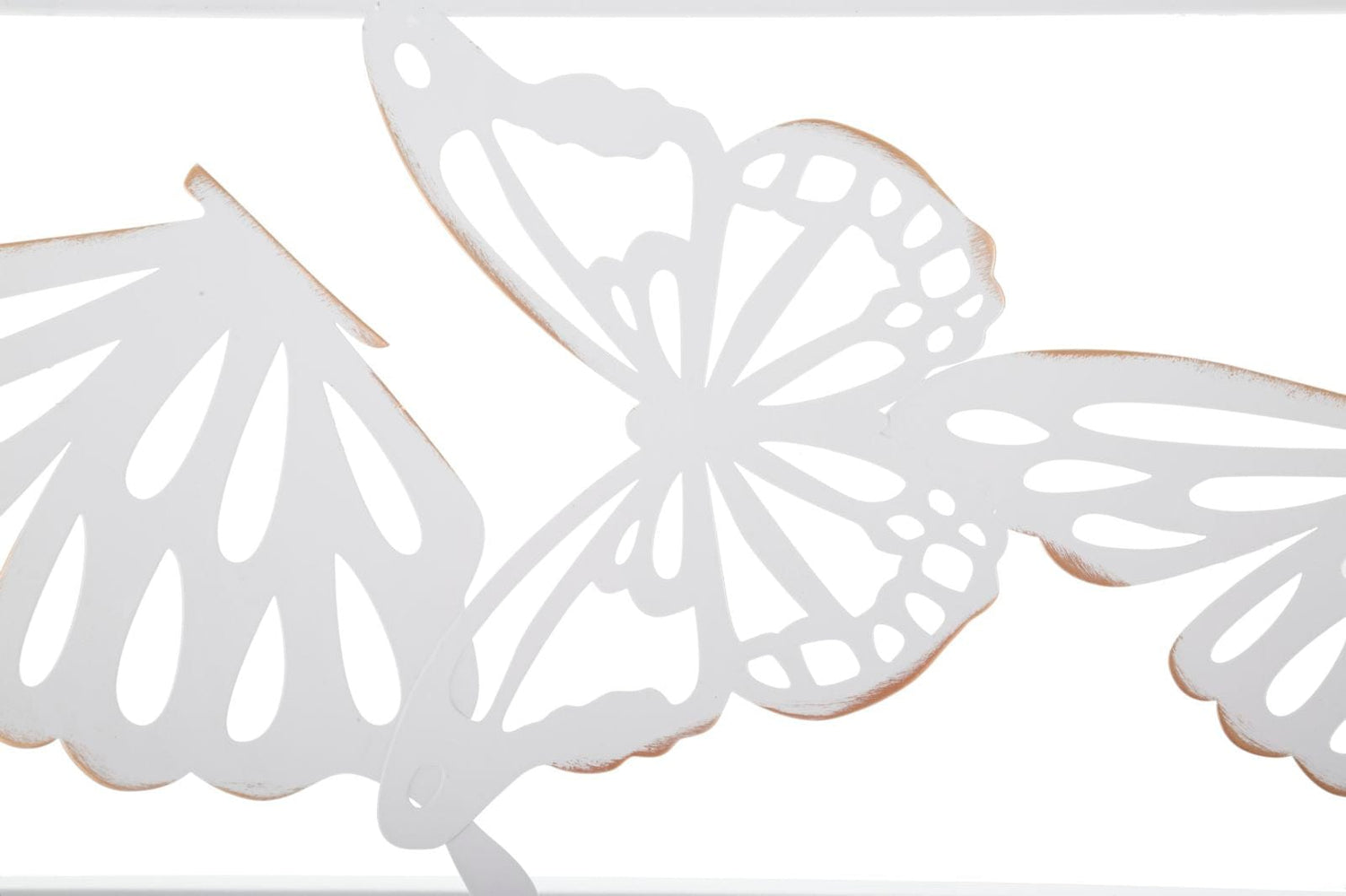 Mauro Ferretti WALL MIRROR WHITE BUTTERFLY CM 85X1X115