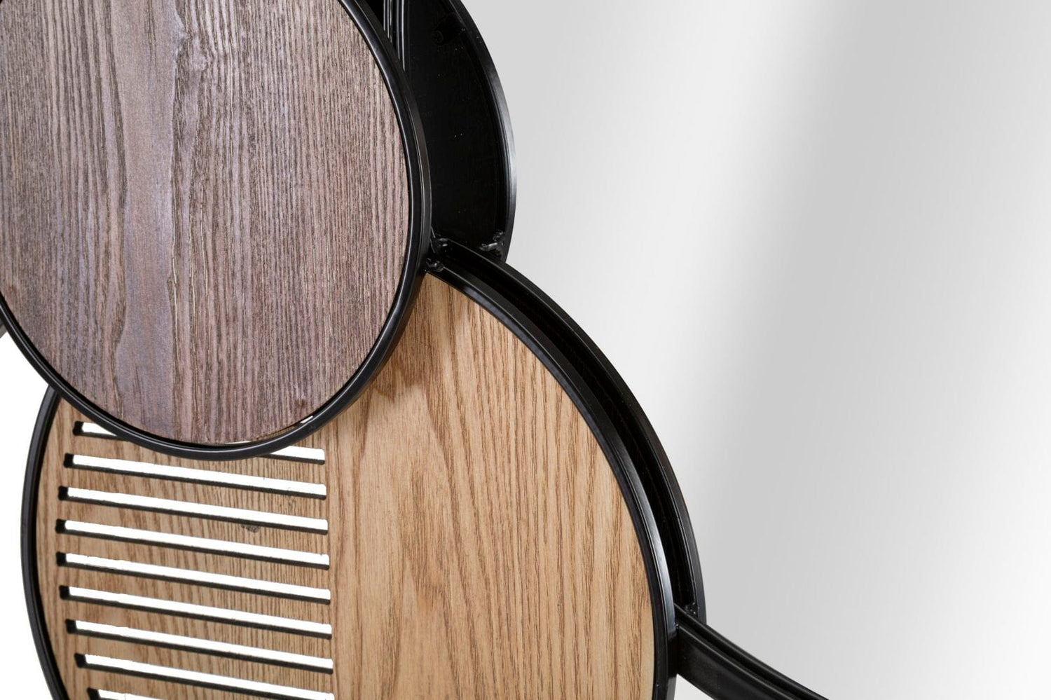 Mauro Ferretti WALL MIRROR WOODY CM 123,2X4,4X63,5