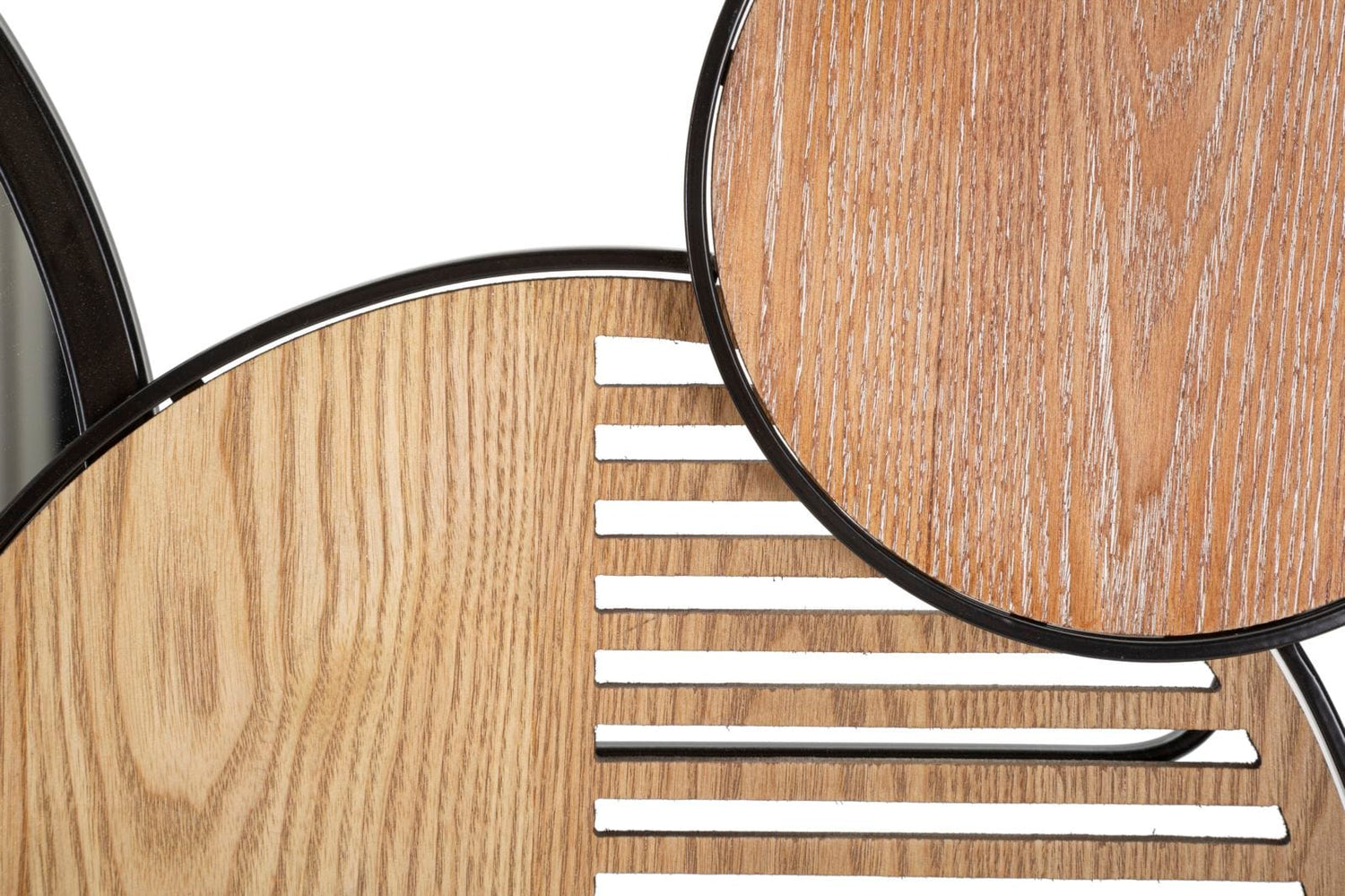 Mauro Ferretti WALL MIRROR WOODY CM 123,2X4,4X63,5