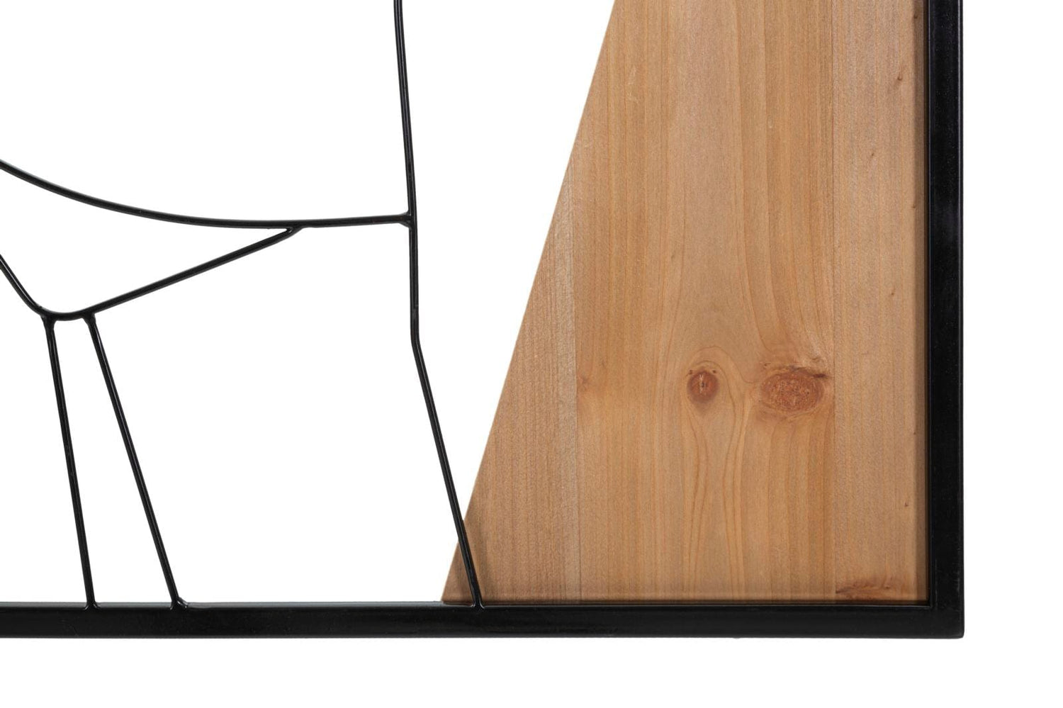 Mauro Ferretti WALL PANEL STRIP -B- IRON AND WOOD CM 50X2X90