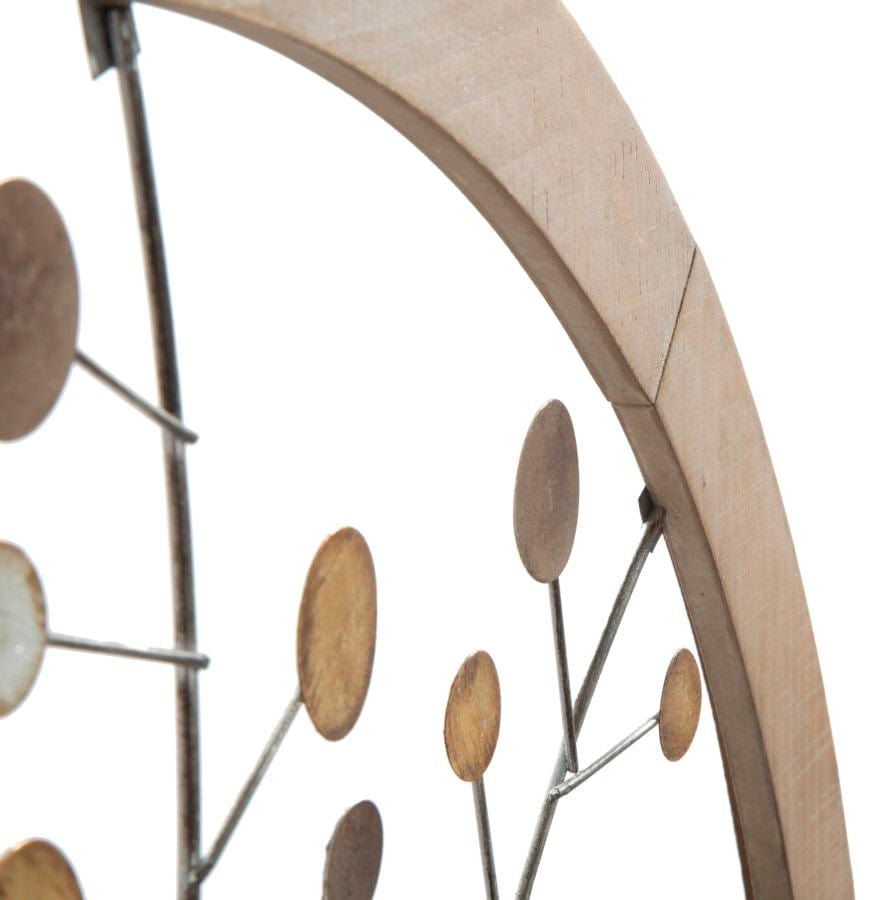 Mauro Ferretti WALL PANEL TREE OF LIFE MIRROR NEW CM Ø 80X2