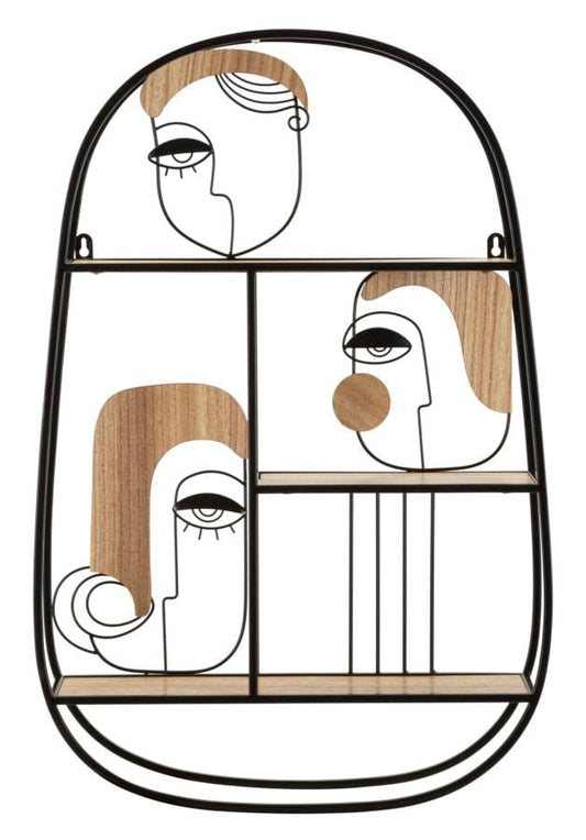 Mauro Ferretti WALL SHELF PICASSY CM 47X11,4X70