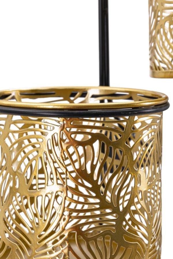 Mauro Ferretti WALL VASE HOLDER DOUBLE HONG CM 27X14X48