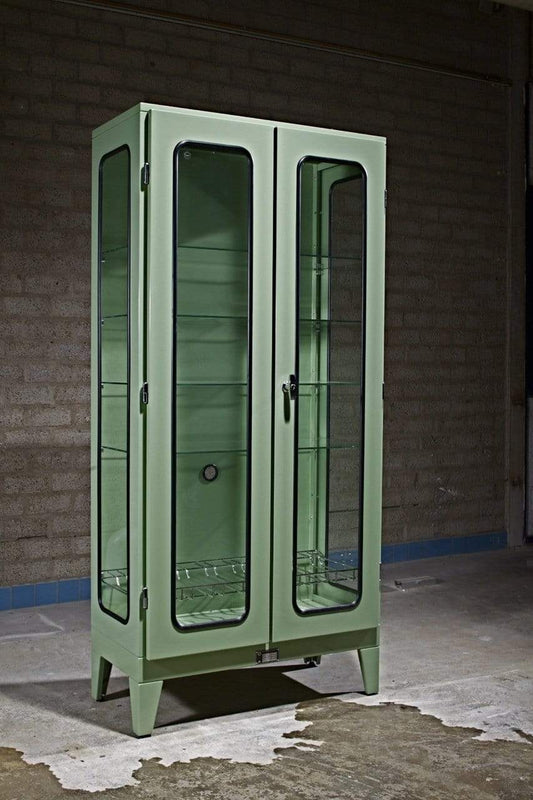 Industriële kast groen MK1.2 | IndustrieelHuys.nl.