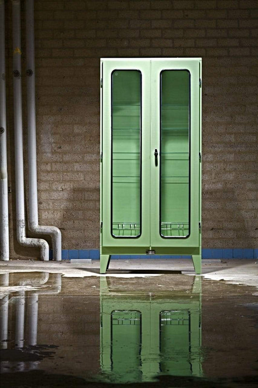 Industriële kast groen MK1.2 | IndustrieelHuys.nl.