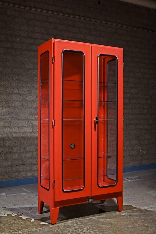 Industriële kast rood MK1.2 | IndustrieelHuys.nl.