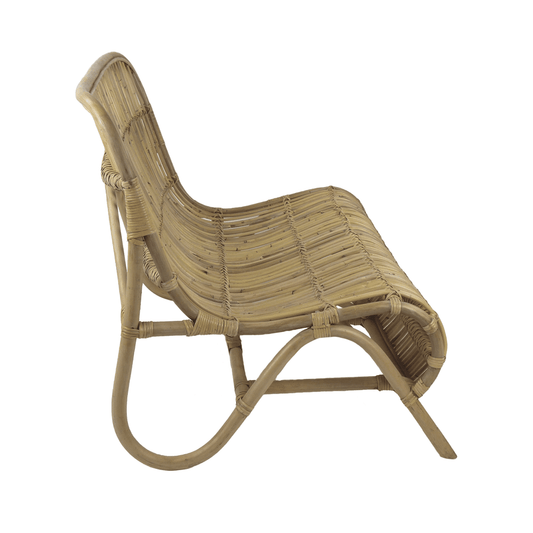 Pomax Zitbankelementen KIM - 2-ZIT - ROTAN - L 118 X W 80 X H 77 CM - NATUREL